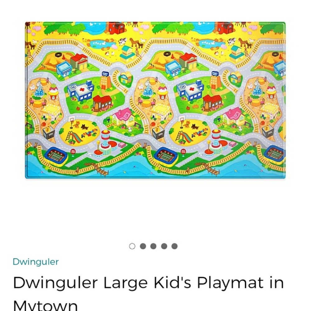 Dwinguler Castle play yard with interactive Mat